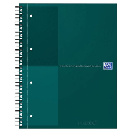 OXFORD Kollegieblock Oxford A4+ linj grön - Lyreco - Kontorsmaterial - Block och anteckningsböcker - Kollegieblock