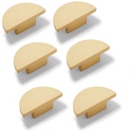 6 Stk Skuffe Trækker Skabsknopper Køkkengreb