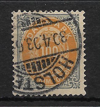 Danmark 1875 - AFA 31y - Stemplet