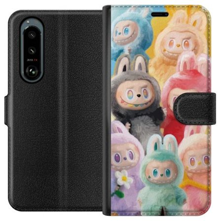 Kompatibelt Plånboksfodral till Sony Sony Xperia 5 III Söt monsterkanin limited edition samlarobjekt