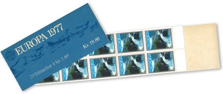 Norge - AFA 757 postfrisk hæfte