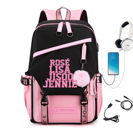 Ny BLACKPINK Ryggsäck Skolväska