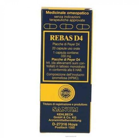 Rebas D4 20 Capsule
