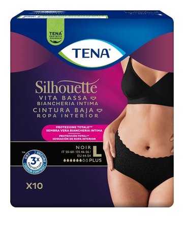 Pannolone a Mutandina Assorbente Tena Silhouette Noir l Vita