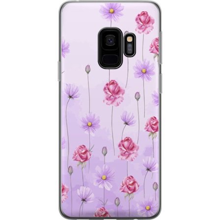 Kompatibelt Mobildeksel til Samsung Galaxy S9 Petal Reverie Lilac Mist