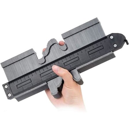 Plastik konturmåler med lås 25cm profilmåler måleregel