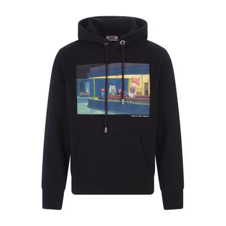 Gcds Hoodies Sort, Herre