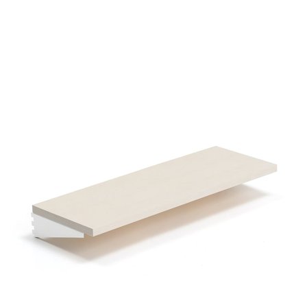 Bench seat JEPPE, 900 mm, birch, white