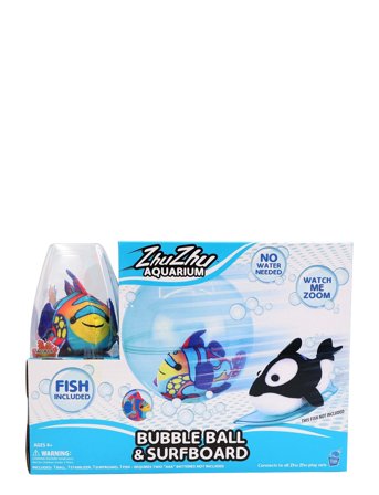 Zhu Zhu Bubble Ball With Fish Patterned AMO