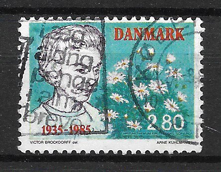 Danmark - AFA 832x - Stemplet