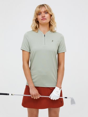Peak Performance - Turf Zip Shortsleeve Polo Women