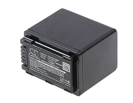 Kameran akku Panasonic HC-W570, HC-W580, HC-W850EB jne. varten.