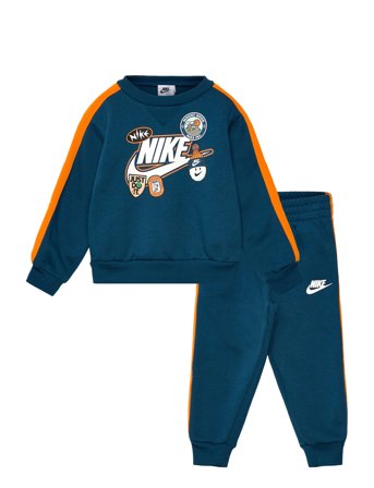 Nike F8-Fleece Pant Set - Blue - 92/98