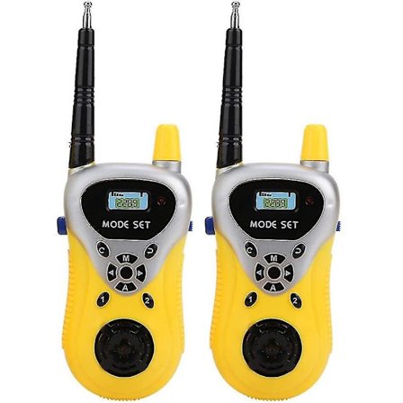 Børne Walkie Talkies 2 stk Børn Leg Pretend Legetøj 2-vejs Radio Legetøj Med Lang