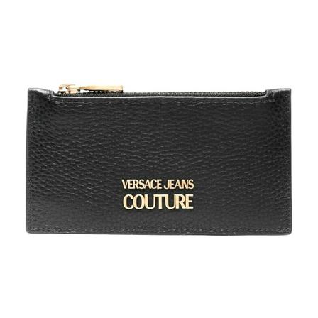 Versace Jeans Couture, Wallet Range City Rock Slg, Sketch 3 Grainy Leather Czarny, Mężczyzna, Rozmiar: ONE Size