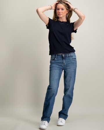 LMTD NLFTARIANNES DNM LW STRAIGHT PANT Blau Jeans Mädchen - Kids Brand Store