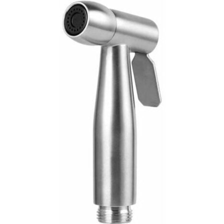 Håndholdt bidet-spray - Toiletspray i rustfrit stål med krog til rengøring af toiletter, kæledyrsbadning
