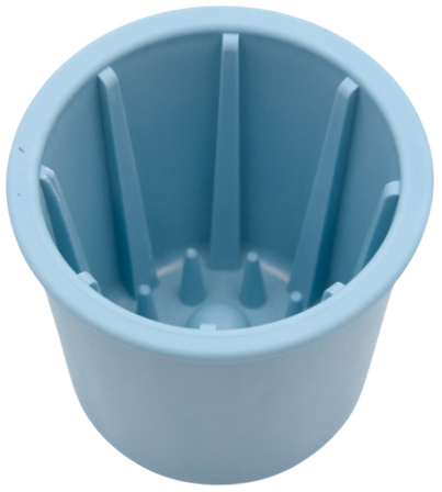 Fiboo Fibeek Slowfeeder-kopp Blå