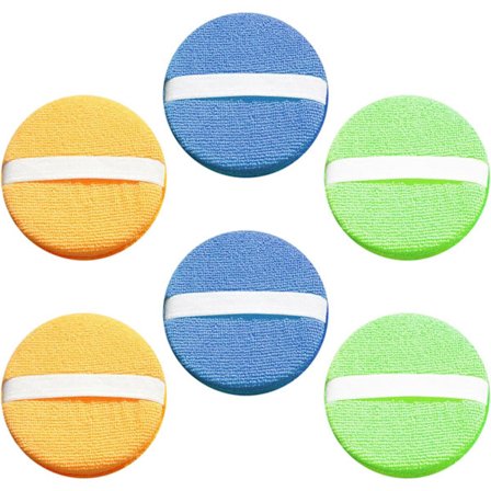 6 kpl pyöreitä auton vahakiillotuslevyjä - Ultrahienot mikrokuitu pyöreät kiillotuslevyt - Auton kiillotusliina - Kiillotin - Auton maali