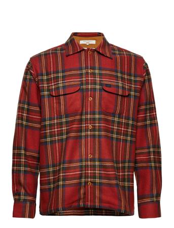Sten Tartan Check Wool Skjorte Casual Multi/mønstret Nudie Jeans