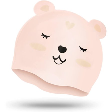 Svømmehette for barn, søte svømmehetter for barn til gutter og jenter, vann