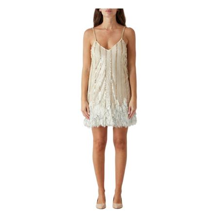 Blugirl, Short Dresses Beige, Dames, Maat:S