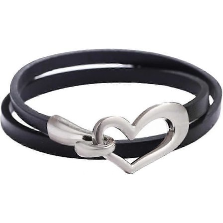 Stilig Lærarmbåndkolleksjon for Kvinner - Trendy Warp-armbånd og Halsbånd for Tenåringsjenter Ideelle Julegaver