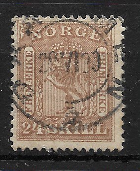 Norge 1863 - AFA 10 - Stemplet