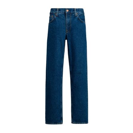 Nudie Jeans Straight Jeans Blå, Herre, Størrelse: W32
