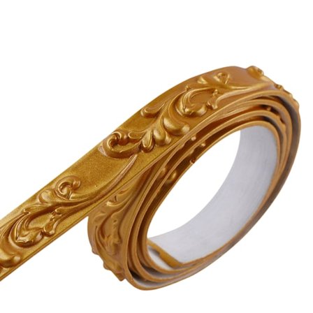 Fleksibel loftslister nem installation hjemmevæg trim selvklæbende lister