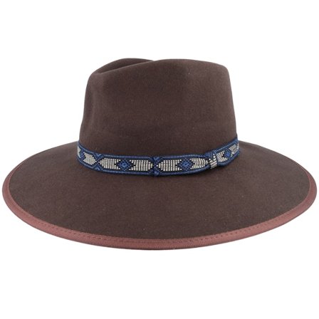 Brixton - "Redes " western Chapéu - Jo Rancher Deep Brown Western @ Hatstore