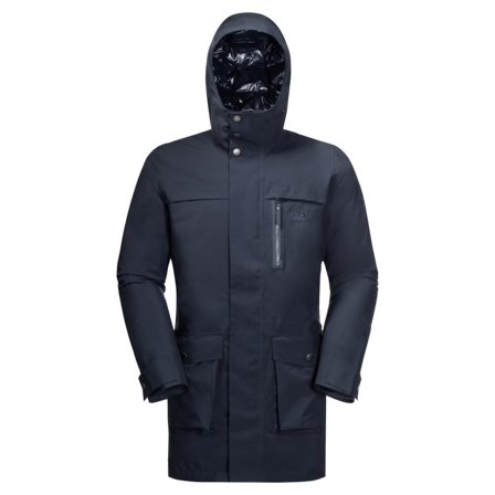 Jack Wolfskin Men's Cold Bay Parka Men down-lined parkas Blue S