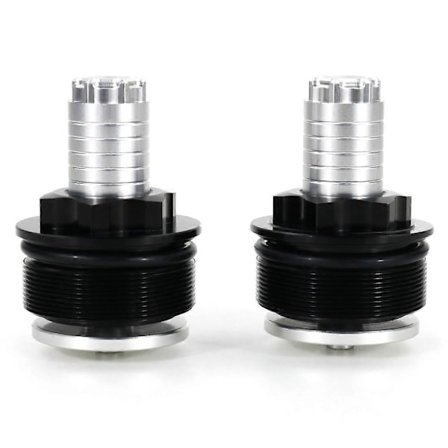 Motorcykel CNC Aluminium Gaffel Forbelastningsjustering Bolte Hætte Passer til Kawasaki Vulcan S ER-6N KLR650 Ninja 400 650 Z650 Z750 ZRX400