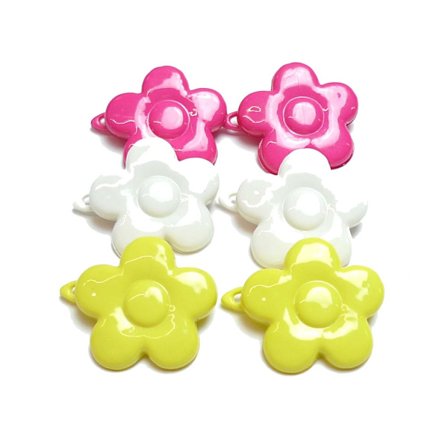 Hårspänne Gul 2-Pack