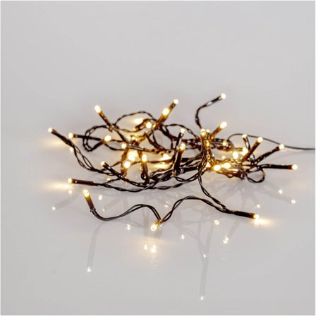 Star Trading - Lysslynge for utebruk Shiny Warm White 594-67 Svart