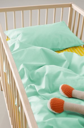 Jotex - Mini Dynetrekksett Barneseng Mint - ZACK - Kjøp Sengesett til barn hos Jotex