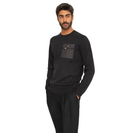 Hugo Boss - Långärmade T-shirts - Svart - Herr - Storlek: S, Herr, Storlek: S