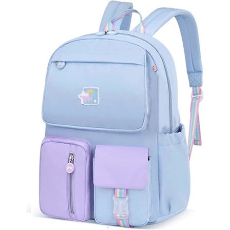 Skolväska Ryggsäck För Flickor Pojkar Stor Kapacitet Grundskola Mellanstadiet Högskola Rucksack Väska Barn Casual Daypack För Tonårsflickor Pojkar (