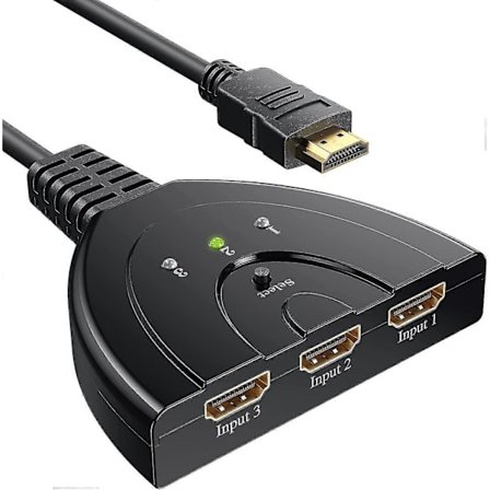 Hdmi-jakaja Gana, Hdmi-jakaja, 3-in-1 Hdmi-jakaja