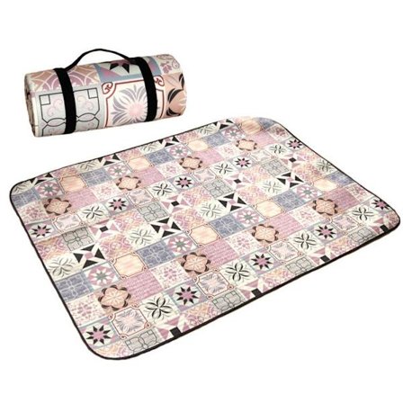 Piknikviltti, Boho Piknikmatto Vedenpitävään Taitettavaan, Hiekkaansa Kestävä Ylisuuri Ulkokäyttöön Sopiva Matto, Juhliin, Leirintään, Puistoon, 