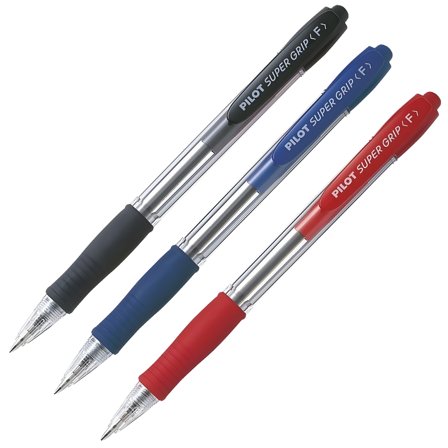 Pilot Kulepenn Super Grip Fine Black