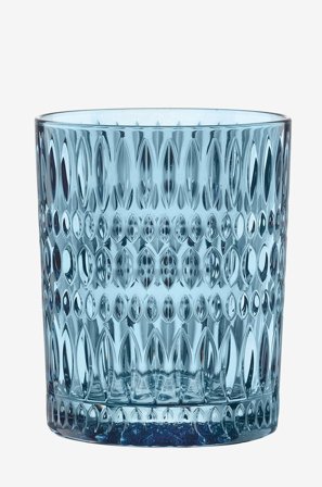 Nachtmann - Tumbler Vintage Blue Ethno 30,4cl 2-pakning - Blå - Drinkglass & shotglass - Fra Homeroom