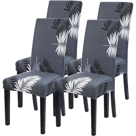 Spisestoltrekk Stretch 4 stykker Universal Stolovertrekk Pri