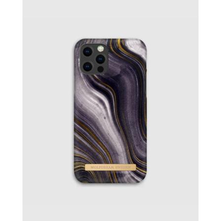 Moon Ash Marble - Magnetskal Till Iphone 12mini Grå