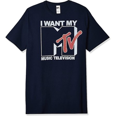 Mtv män vill ha logotyp T-shirt