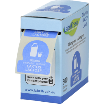 Etikett LabelFresh Allergen Laktos