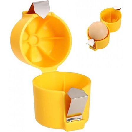 ING Æggeåbner 1 Styk Opvaskemaskine Sikker Æggeskalsskærer Æggeskærere Æggeskalåbner Æggeskaller Æggeskal Fjerner Æggeskalssplitter Redskaber Æggeskal