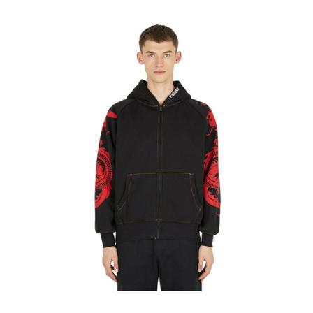 Pleasures Sweatshirts Hoodies , Zwart , Heren , Maat: XL