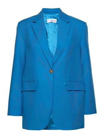 Adela Blazers Single Breasted Blazers Blå Mango