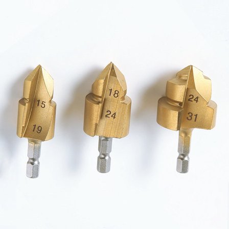 3-delt PVC-rørboremaskine, kraftige rørboremaskinebor, plast PVC-rørboremaskine, rørudvider til PVC PPR-rør